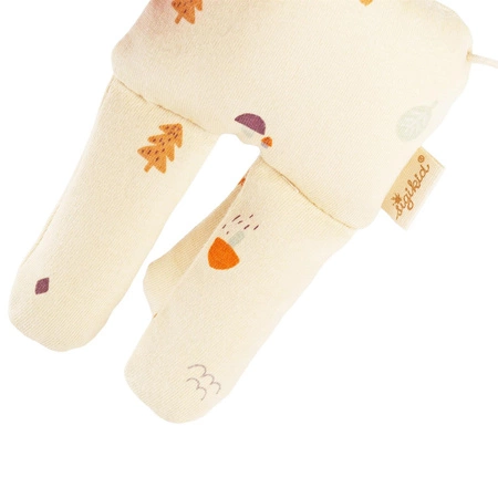 Pierwsza przytulanka beżowa Żyrafa maskotka zabawka dla dzieci sigikid