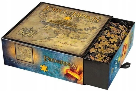 puzzle Władca Pierścieni - Mapa Śródziemia (1000 elementów)