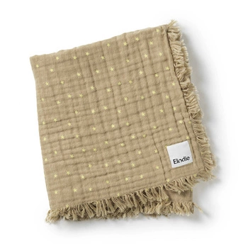 Elodie Details - Kocyk bawełniany - Lemon Sprinkles