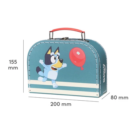 Walizeczka dla dzieci Bluey, akcesoria, zabawki, przechowywanie zabawek