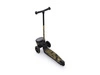 SCOOTANDRIDE Highwaykick 2 Lifestyle Hulajnoga trójkołowa balansowa z zamykanym schowkiem 2+ Black & Gold EDYCJA LIMITOWANA