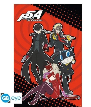 PERSONA 5 poster maxi (91,5x61 cm) - Phantom Thieves / Persona 5 plakat maxi (91,5x61 cm) - Phantom Thieves - ABS