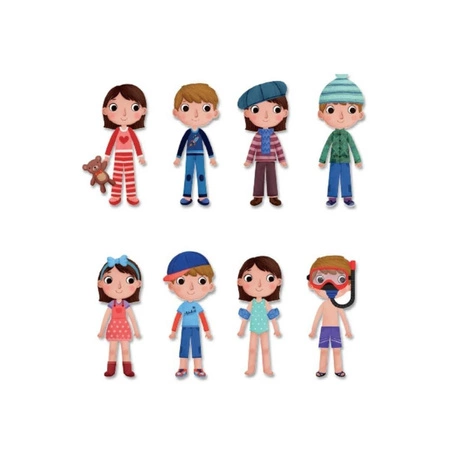 Magnetyczna układanka Apli Kids - Ubieranki