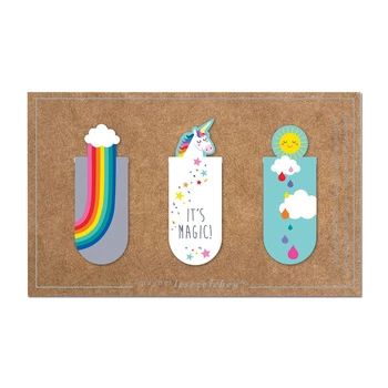 Zakładki magnetyczne - Jednorożec