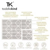 TODDLEKIND Mata do zabawy piankowa podłogowa Prettier Playmat Nordic Pebble Grey