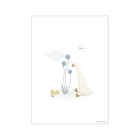 Little Dutch Plakat dwustronny A3- Little Goose PW10730700