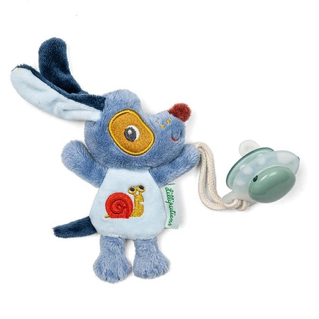 Lilliputiens Zawieszka do smoczka świecąca w ciemności Nocny mini przyjaciel Piesek Jules 0 m+