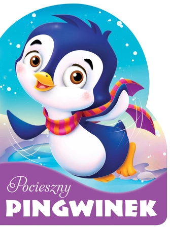 Pocieszny pingwinek wykrojnik