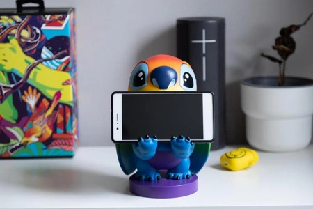 Disney Stitch Lilo & Stitch: Rainbow Stitch phone & controller holder (20 cm) / Stojak Disney Lilo i Stitch - Tęczowy Stitch (20 cm)