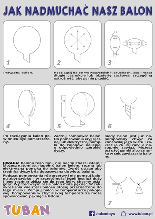 BALON 45 CM – "JEDNOROŻEC" Tuban