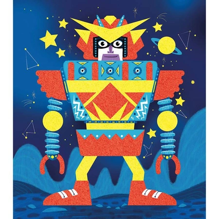 Multizestaw kreatywny Kosmiczne przygody 7+, Janod