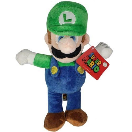 Mario Bross pluszak Luigi - 25 cm
