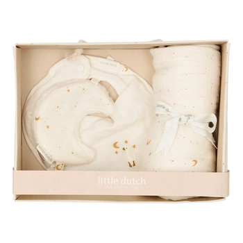 Little Dutch Chusteczki muślinowe 25x25 cm Blueberry Leaves & Sage