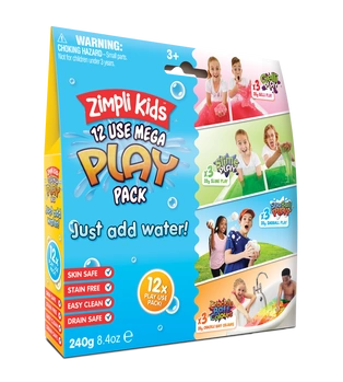Zestaw magicznych proszków do wody, 12 szt., Mega Play Pack, 3+, Zimpli Kids