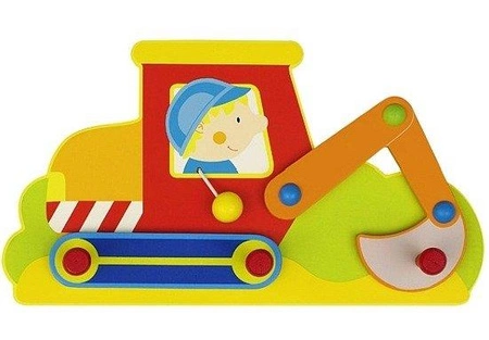 Wieszak Kolorowa koparka