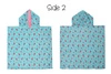 FlapJack Poncho Kąpielowe dla Dzieci Jednorożec UPF50+ M