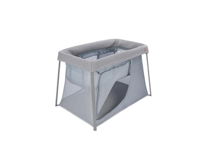 Beaba Łóżeczko turystyczne dwupoziomowe z funkcją kojca 3w1 Eazy sleep Heather grey / Pebble