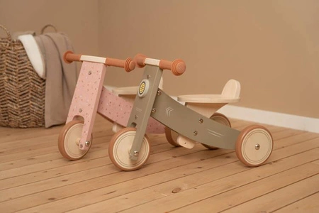Little Dutch Drewniany rowerek trójkołowy Olive FSC LD7124