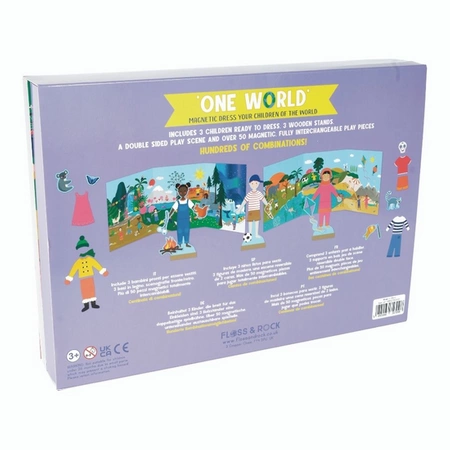 Jeden Świat kreatywny zestaw magnetyczny