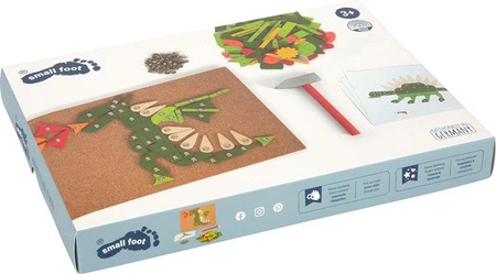 Przybijanka układanka dla dzieci Świat smoka 12358 Small Foot