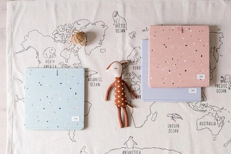 3 Sprouts Pudełko na Zabawki Recycled Terrazzo Clay