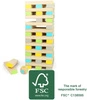 Drewniana Jenga Chwiejna wieża 12027-Small Foot, zręcznościowe gry dla dzieci