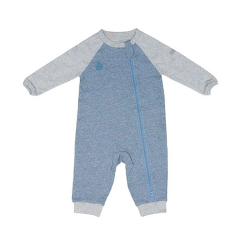 Juddlies Organic Raglan Pajacyk Blue L