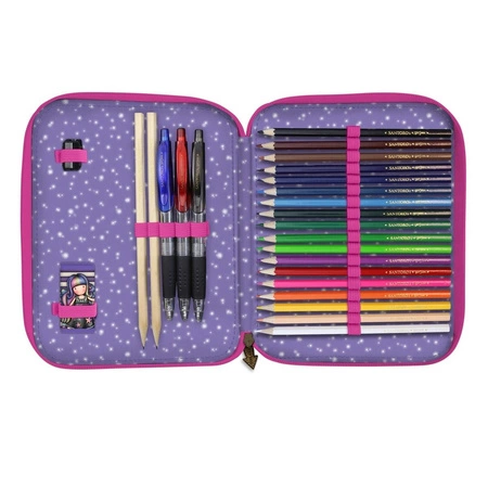 Podwójny Piórnik z Wyposażeniem - Gorjuss - Fairground - Up and Away