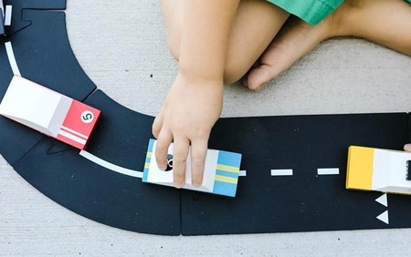 Candylab Samochód Drewniany Blue Racer