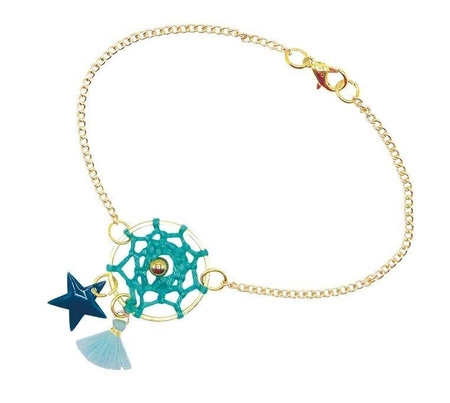 Zestaw do tworzenia biżuterii Łapacze snów 8+, Janod