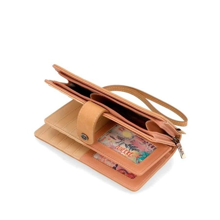 Portfel duży z paskiem | Anekke Coral Black