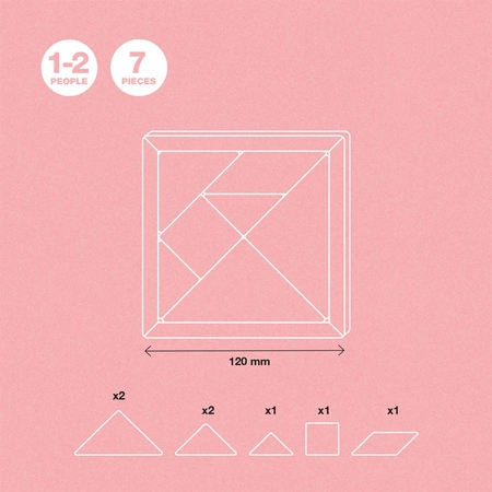 Gra logiczna Miquelrius - Tangram