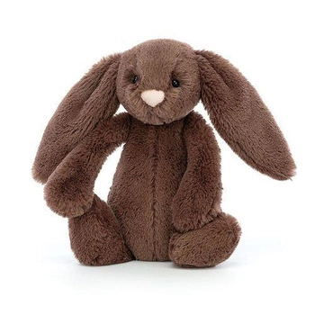 JellyCat Bashful Królik Brązowy 18cm