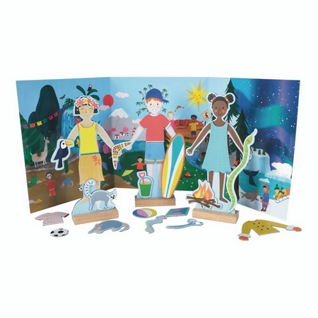 Jeden Świat kreatywny zestaw magnetyczny