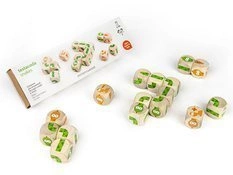 Drewniana gra logiczna Węże 5l+ MILANIWOOD