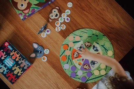 Mudpuppy Gra zespołowa Leśna uczta małpki 4+