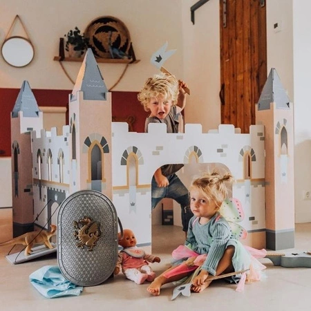 EVE Zabawka z Tektury Zamek Green STIP