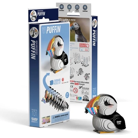 Eugy Układanka Eko 3D Maskonur Zwyczajny