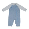 Juddlies Organic Raglan Pajacyk Blue S