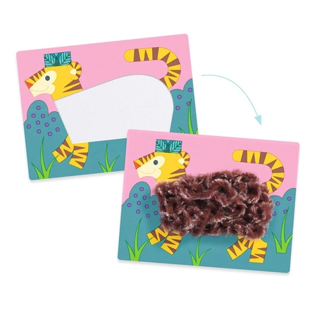 Zestaw artystyczny PUSZYSTE ZWIERZĄTKA DJ09127