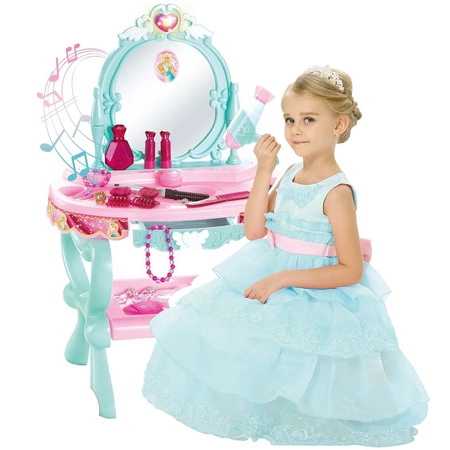 WOOPIE Toaletka z Księżniczką Muzyka Dźwięk Światło + 25 Akc.