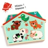 Puzzle drewniane z dźwiękiem FARMA DJ01707