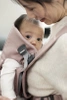 BABYBJORN MINI Woven – nosidełko, Zgaszony Róż