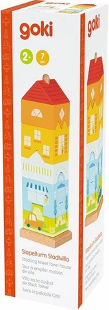 Układanka na paliku wieża drewniana Kamienica Goki 58358