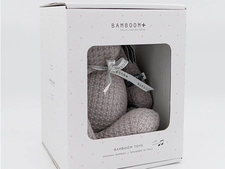 Miś przytulanka z pozytywką Beżowy 40cm 0m+ BAMBOOM