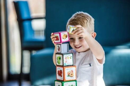 Kartonowe Klocki Dla Dzieci - Zwierzęta Piramida Zabaw