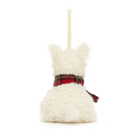 JellyCat - Terrier Kremowy Zawieszka 11 cm