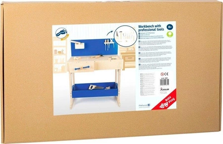 Warsztat dla dzieci Stół Majstra 10839-Small Foot Design, zabawki drewniane