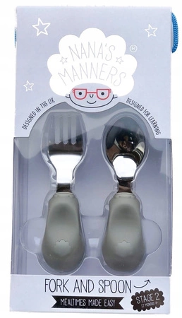 Nana's Manners ETAP 2 Widelec i łyżka GREEN