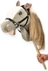 Konik na patyku Hobby Horse Siwek Premium